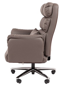 Офисное кресло CHAIRMAN 433, экокожа, коричневый
